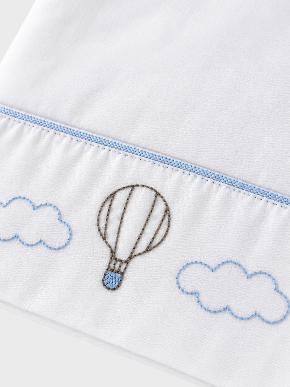 Drap de berceau bébé blanc EB67LE