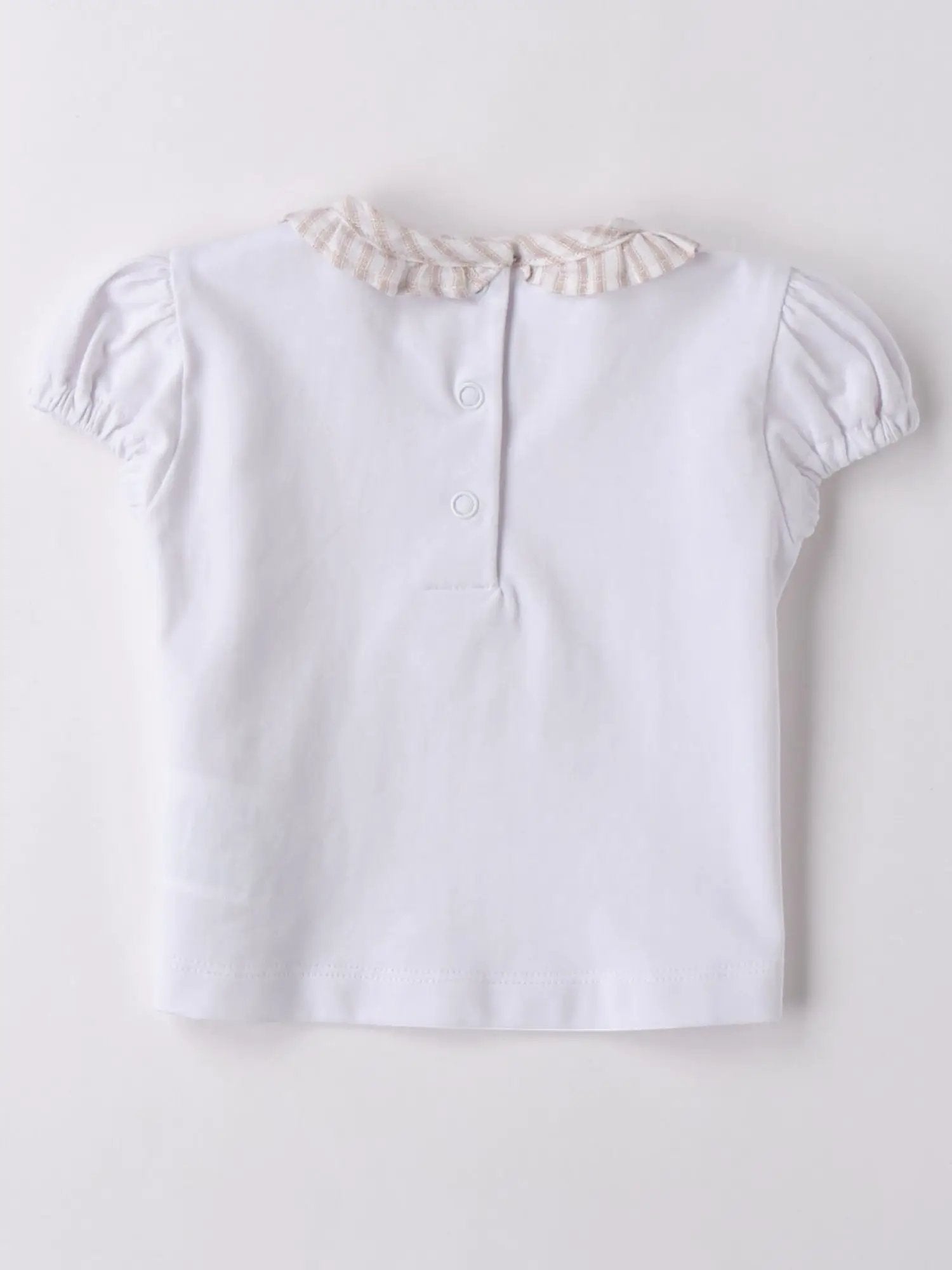 T-shirt Bimba Bianco 3B724/0113 by MINIBANDA
