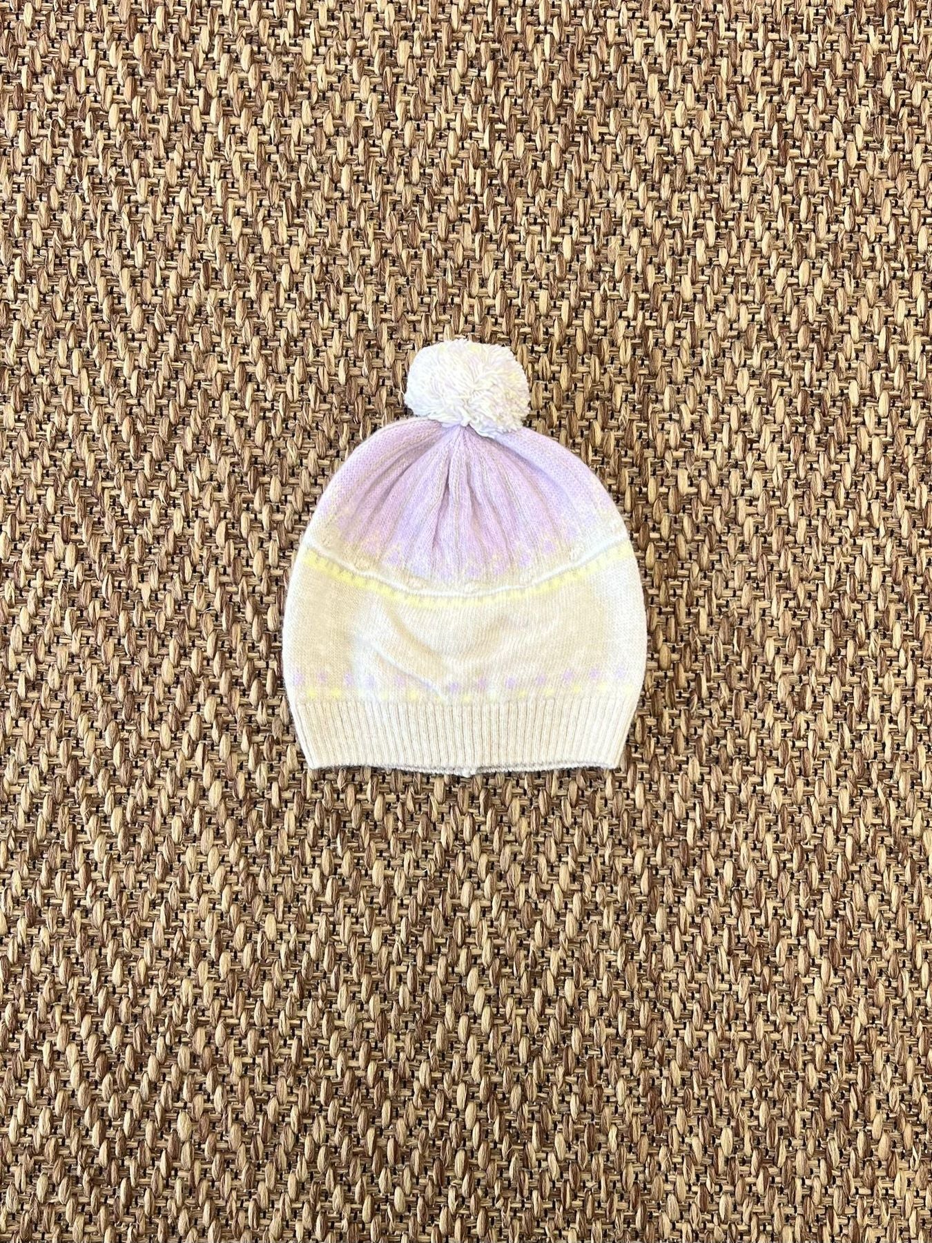 Cuffia Neonata BEIGE DK123/OI23 -  NANU' BABY
