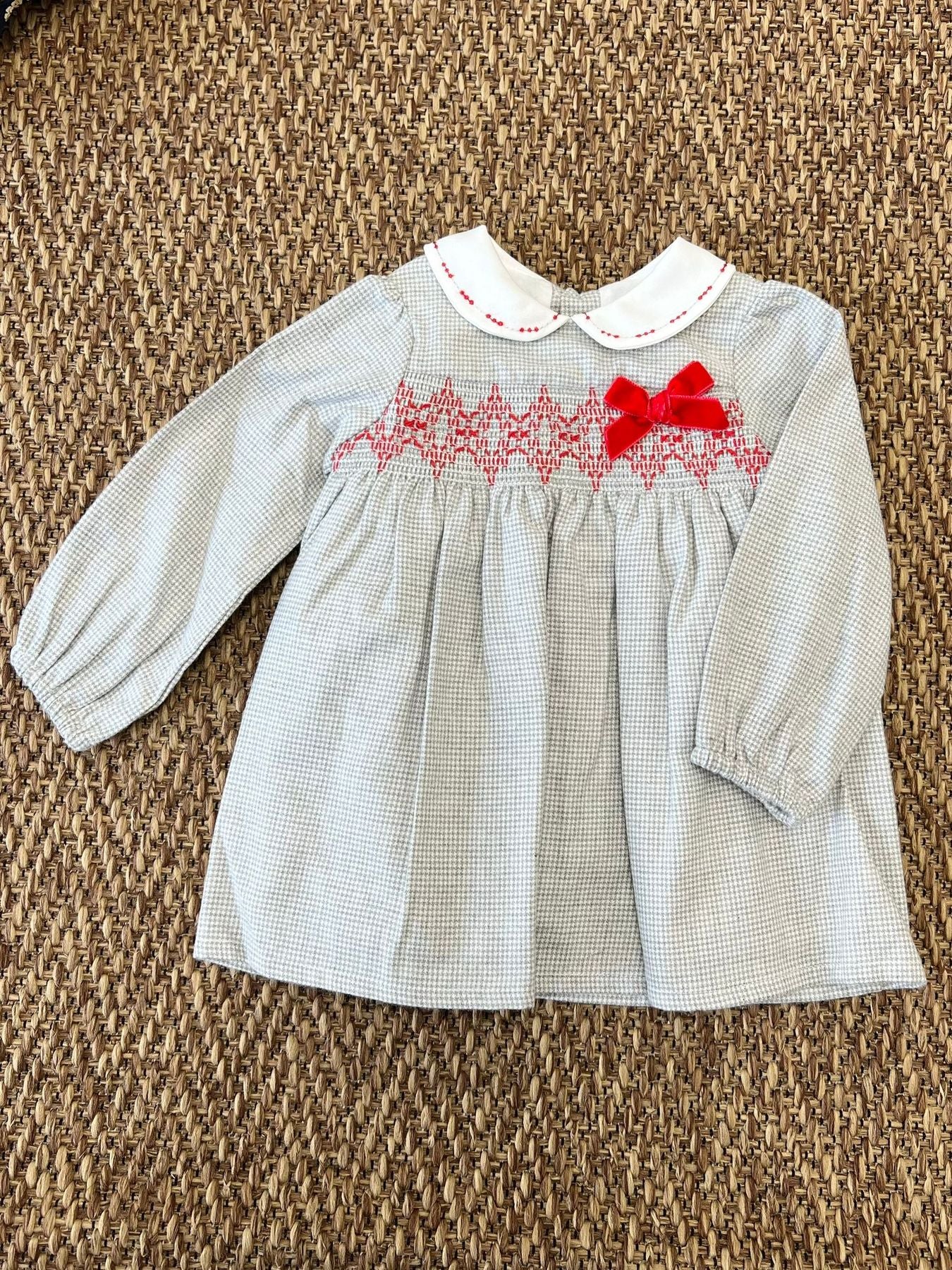 Abito Bimba GRIGIO DK145/OI23 -  NANU' BABY