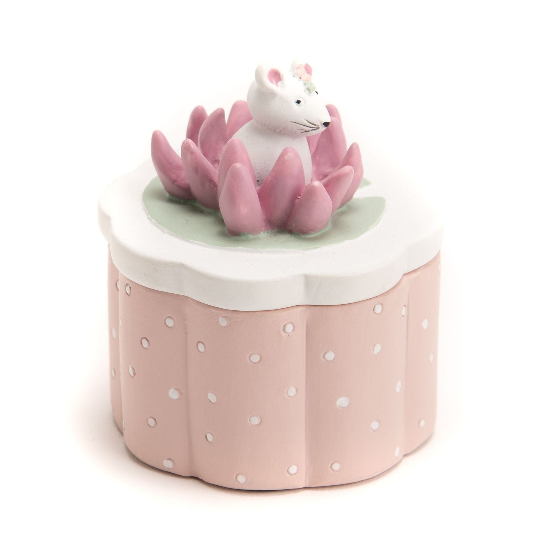 Cofanetto per dentini Fleurs  ROSA 159117 -  NANU' BABY