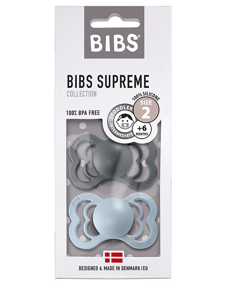 Set 2 ciucci SUPREME Ferro/Blu  BLU 160338 -  NANU' BABY