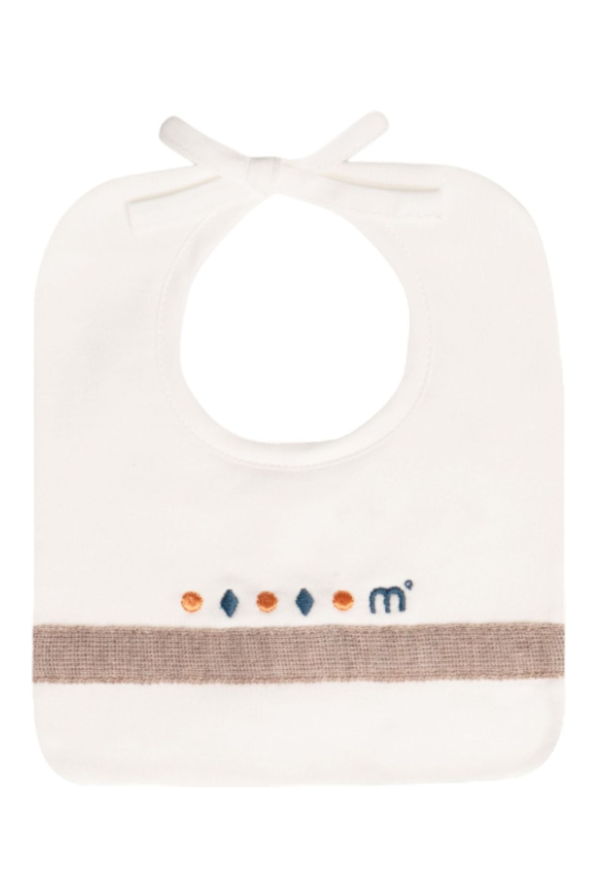 Bavetta trecce Neonato VANIGLIA IG75BAV -  NANU' BABY
