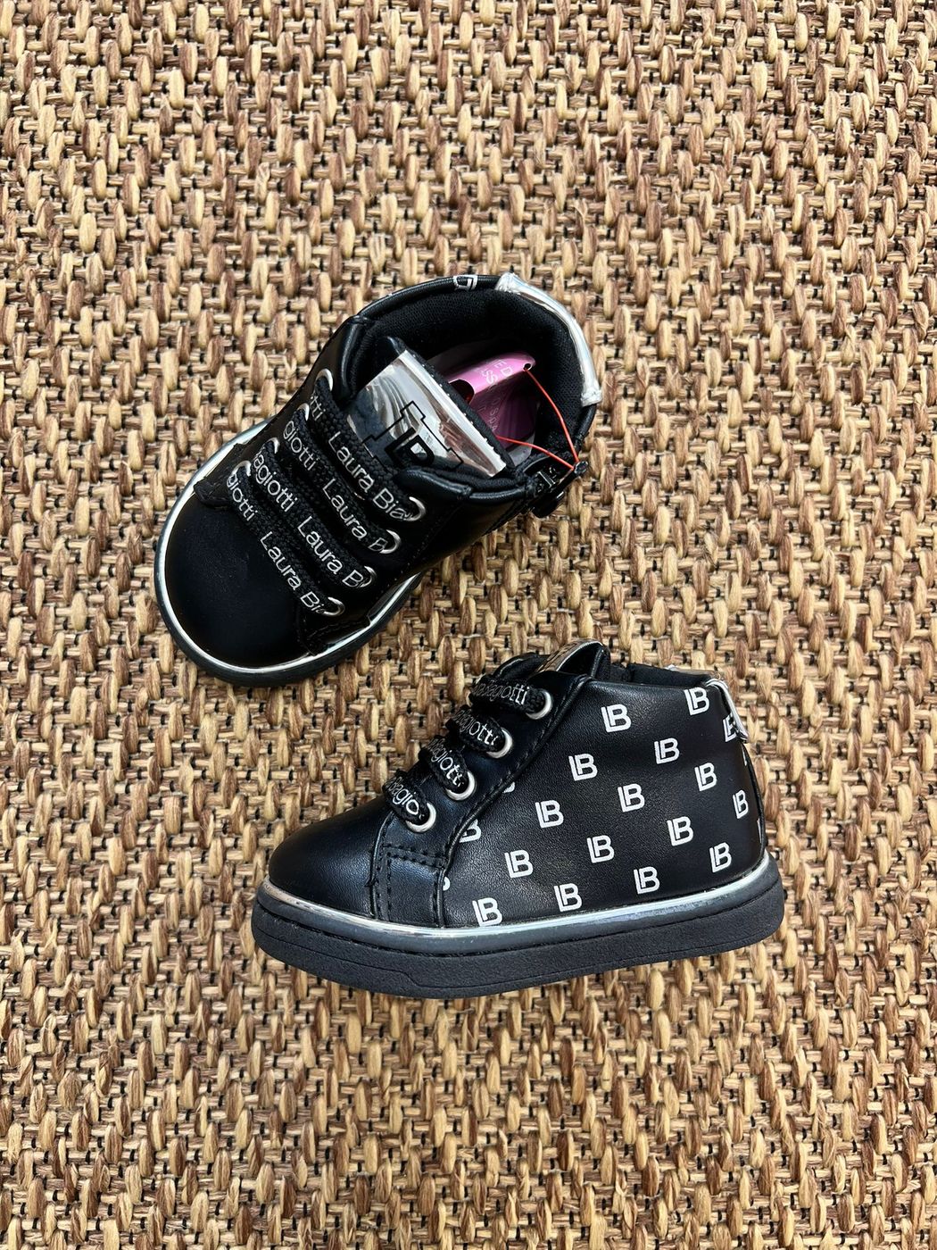 scarpe Bimba Nero L7681 -  NANU' BABY