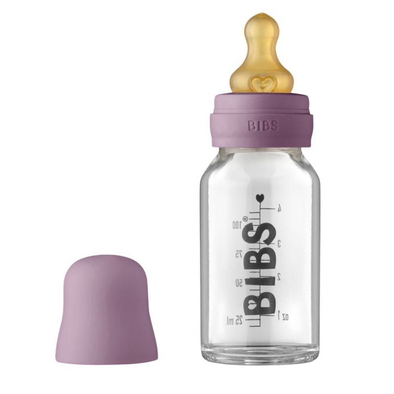Set Completo Biberon in Vetro  Malva  LILLA 5013300 -  NANU' BABY