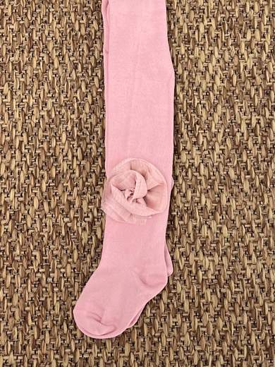 Collant con fiori  ROSA 2094C/R -  NANU' BABY