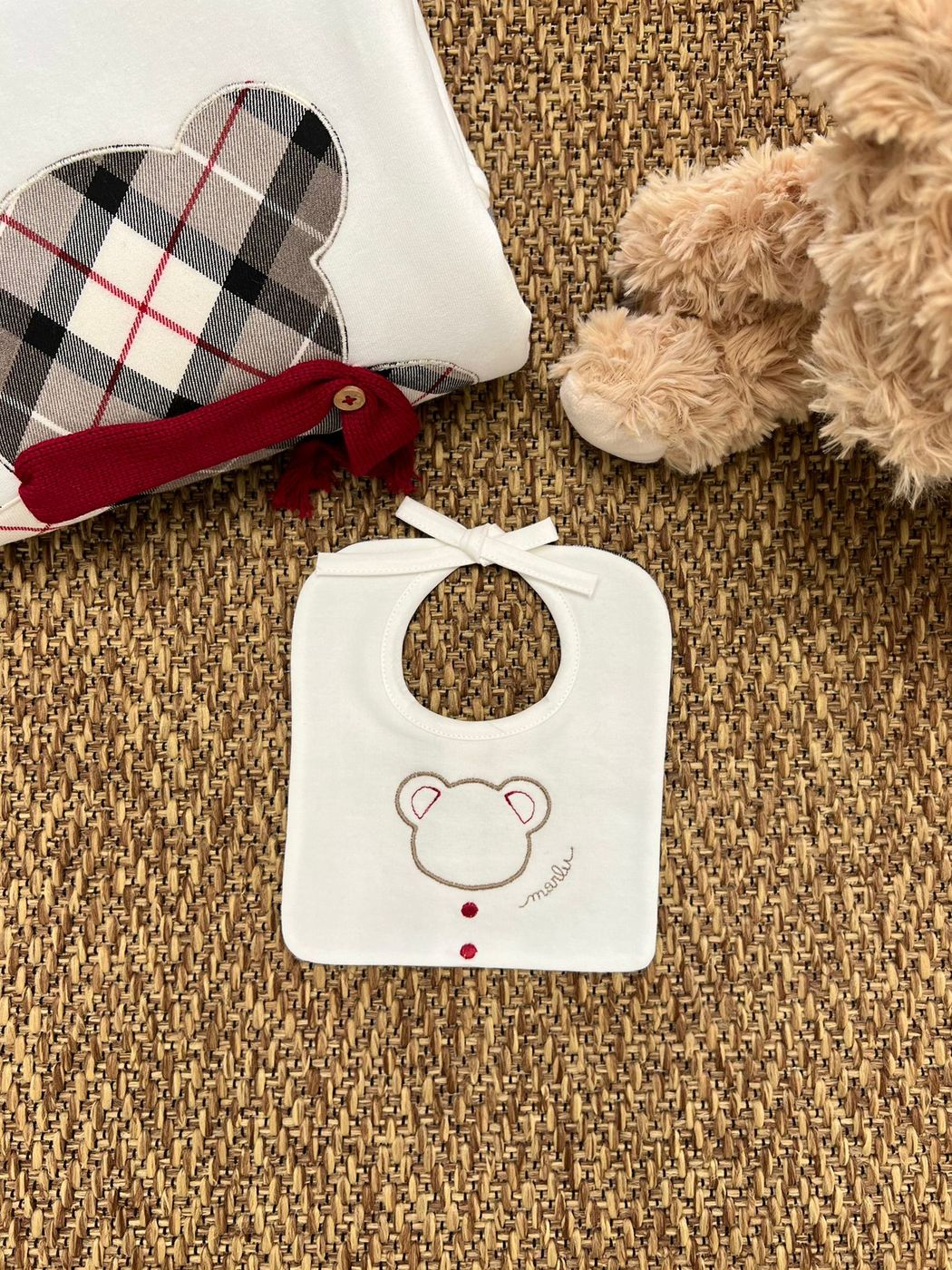 Bavetta Neonato PANNA IF15BAVM -  NANU' BABY