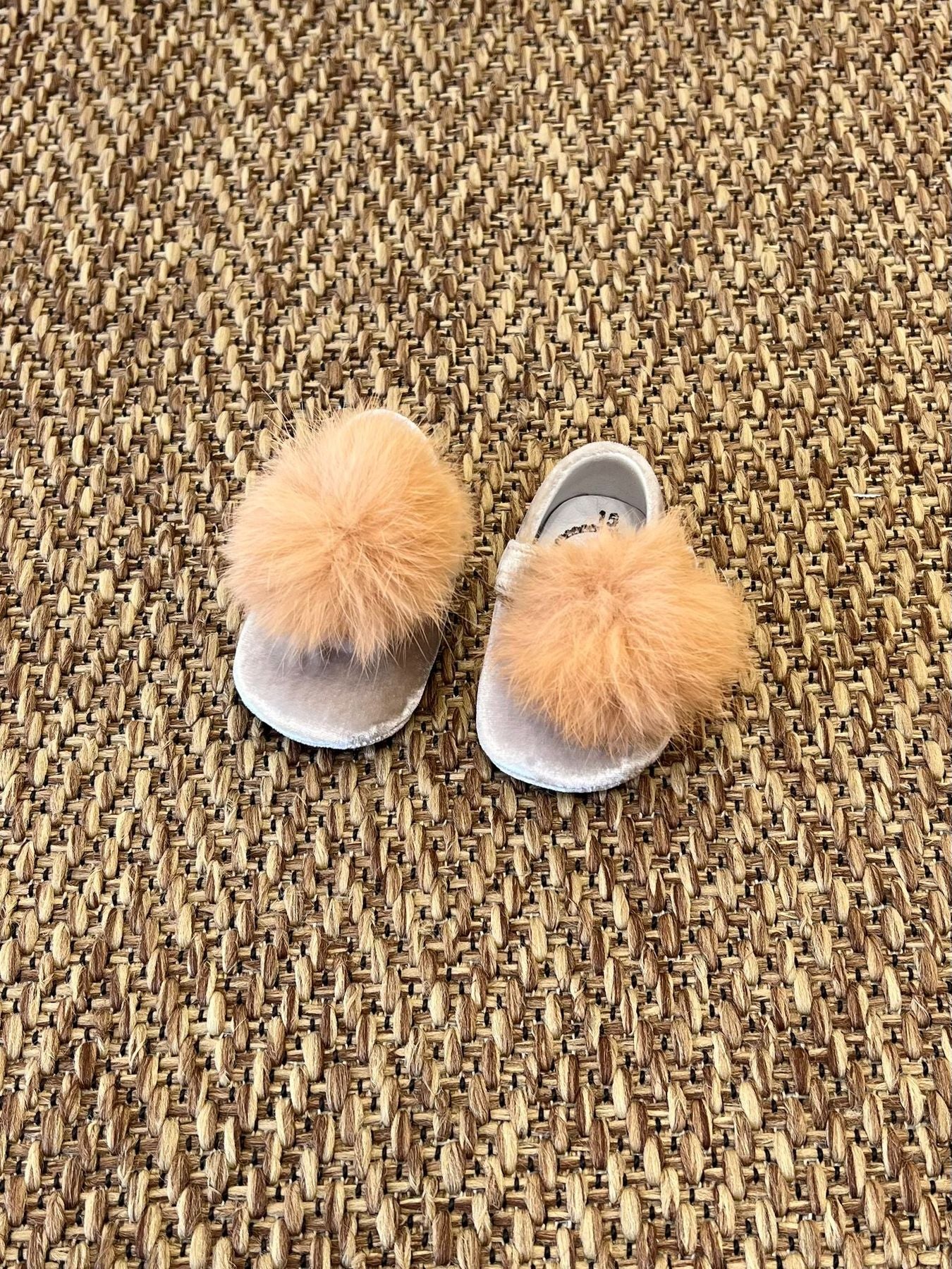 Ballerina pom pom Bimba TORTORA A3107/T -  NANU' BABY