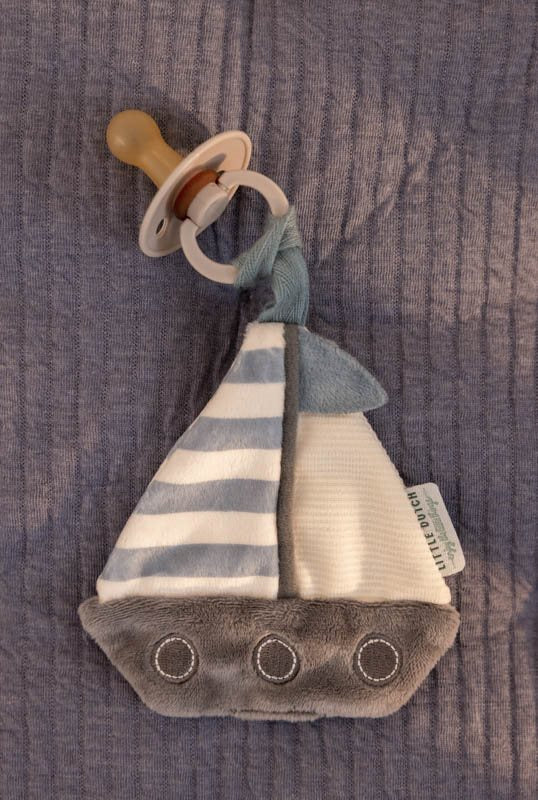 Reggiciuccio in stoffa  BLU LD8618 -  NANU' BABY