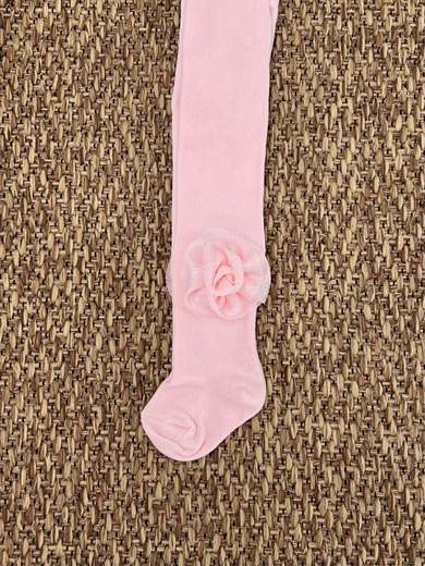 Collant con fiori  ROSA 2094C/RB -  NANU' BABY