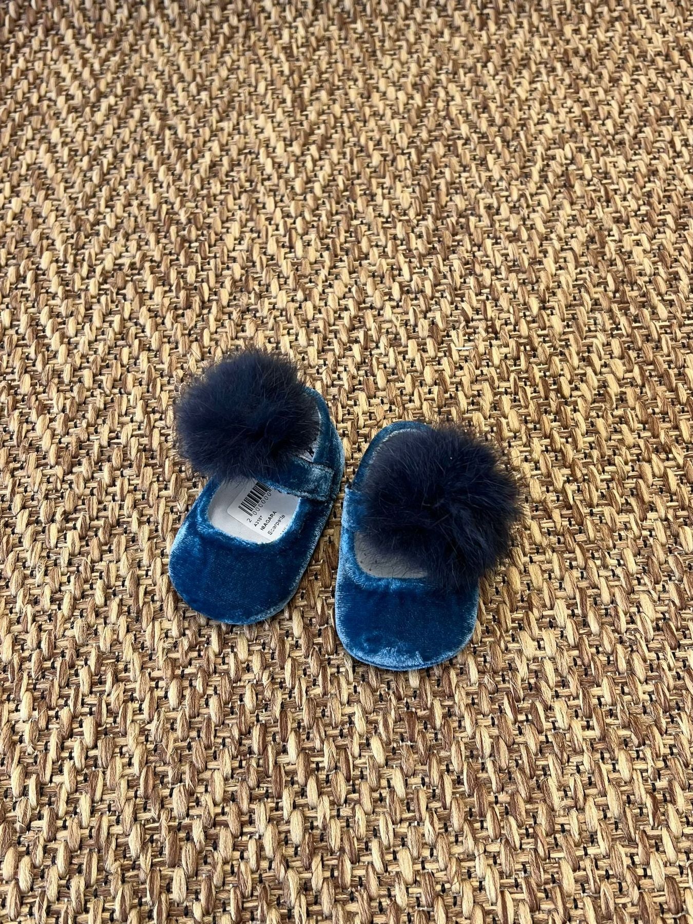 Ballerina pom pom Bimba BLU A3107 -  NANU' BABY