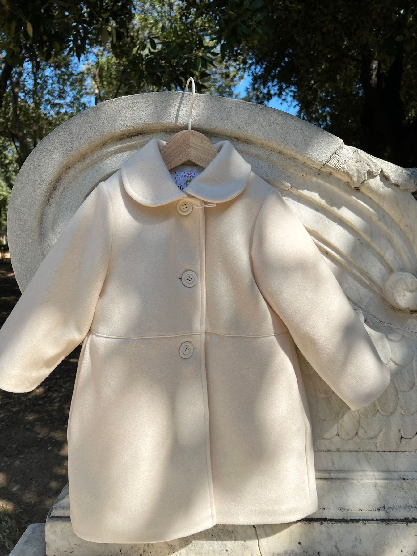 Cappotto Bimba PANNA FF36049/T155 -  NANU' BABY