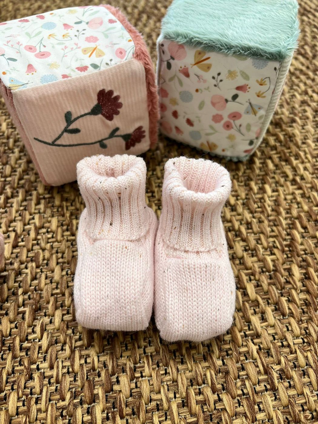 Babbucce Neonata ROSA IF44S -  NANU' BABY