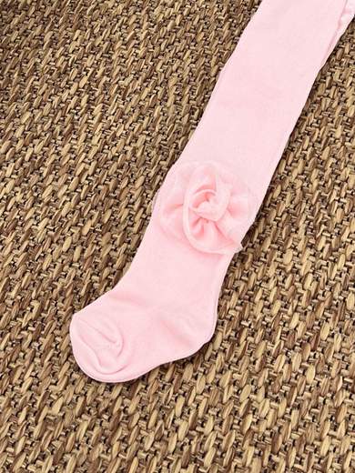 Collant con fiori  ROSA 2094C/RB -  NANU' BABY