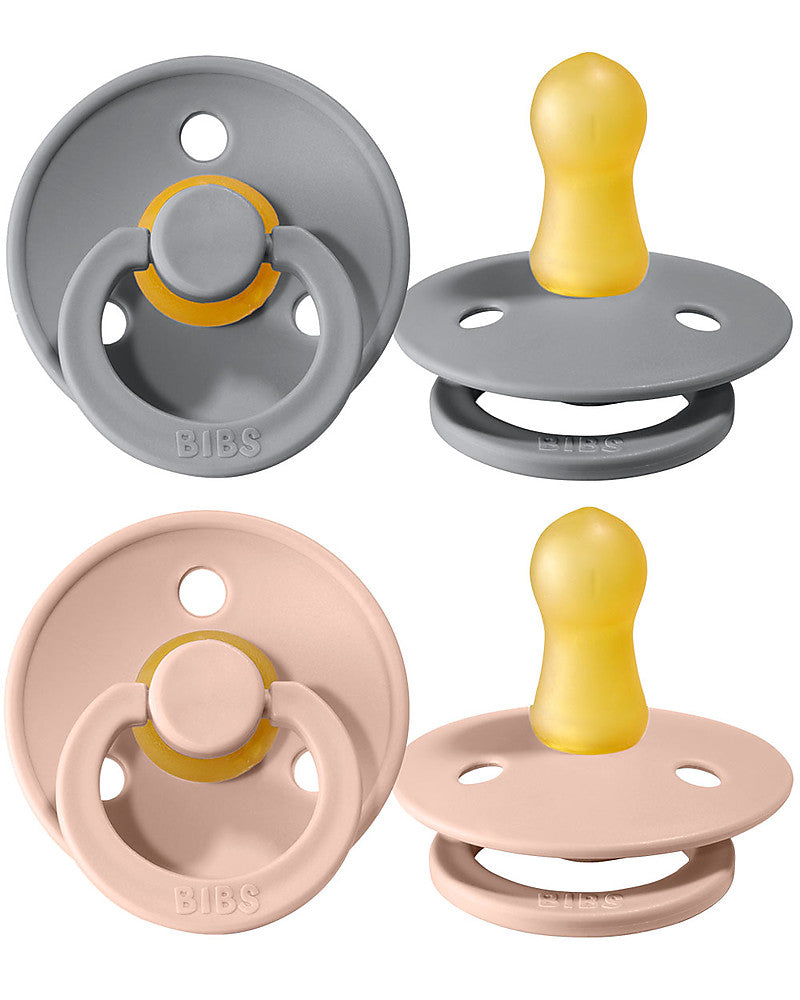 Set 2 ciucci Grigio chiaro/Rosa cipria  GRIGIO 110224 -  NANU' BABY